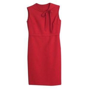 Valentino bow collar dress